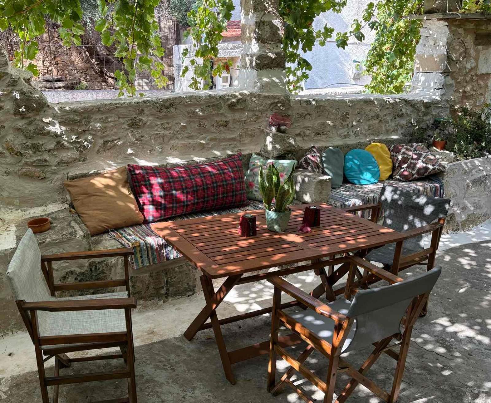 Sergios Village House Chrissi Akti Chania Exterior foto